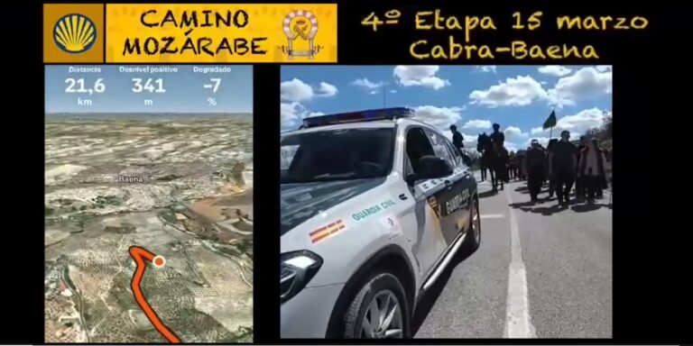 ‘El Camino Mozárabe. Un camino seguro’
