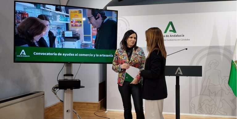 La Junta impulsa en Córdoba la modernización del comercio y la artesanía con dos nuevas convocatorias de ayudas