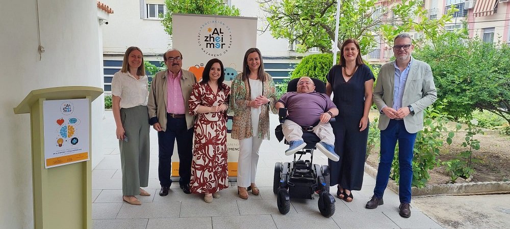La Diputación de Córdoba muestra su apoyo a la labor de la Asociación ‘Jesús Nazareno’ de Alzheimer de Baena