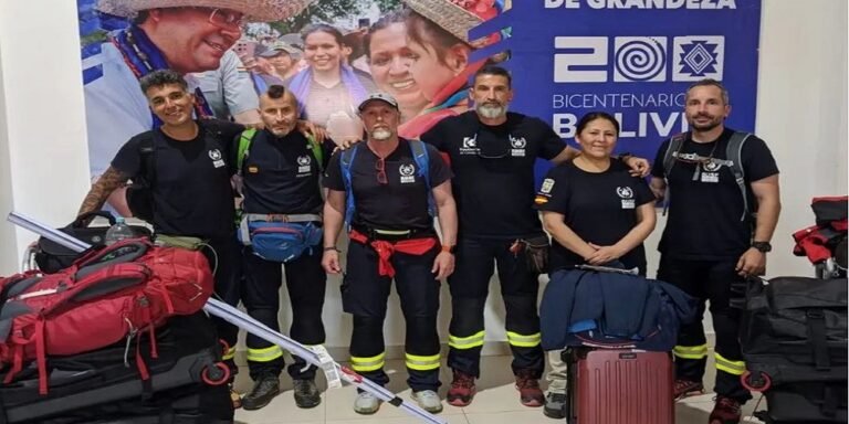 El bombero baenense Antonio Caballero participa con BUSF en un proyecto de cooperación internacional en la Amazonía boliviana