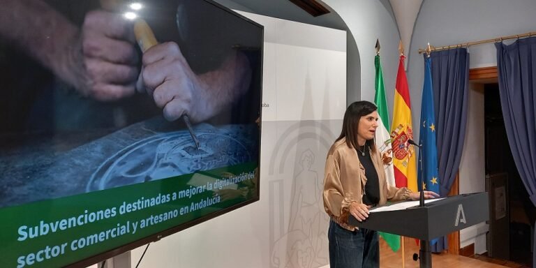La Junta respalda con 1,2 millones la promoción y digitalización del comercio y la artesanía en Córdoba