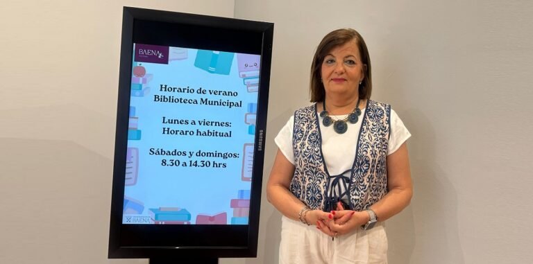 La biblioteca de Baena abrirá los fines de semana de julio y agosto “como espacio de estudio y aprendizaje”