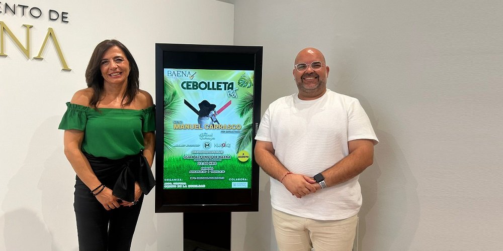 Baena acogerá el ‘I Cebolleta Fest’ el 2 de agosto con un tributo a Manuel Carrasco