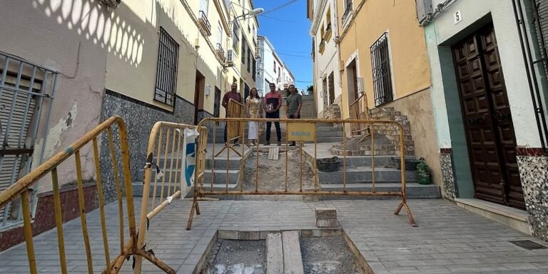 Concluyen las obras del PFEA de la calle Don Víctor tras una inversión de más de 215.000 euros