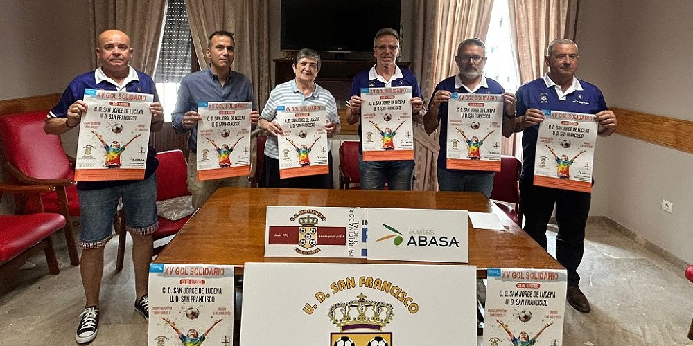 El ‘Sanfran’ presenta el XV Gol Solidario cuyos beneficios irán destinados a la residencia ‘Divino Maestro’