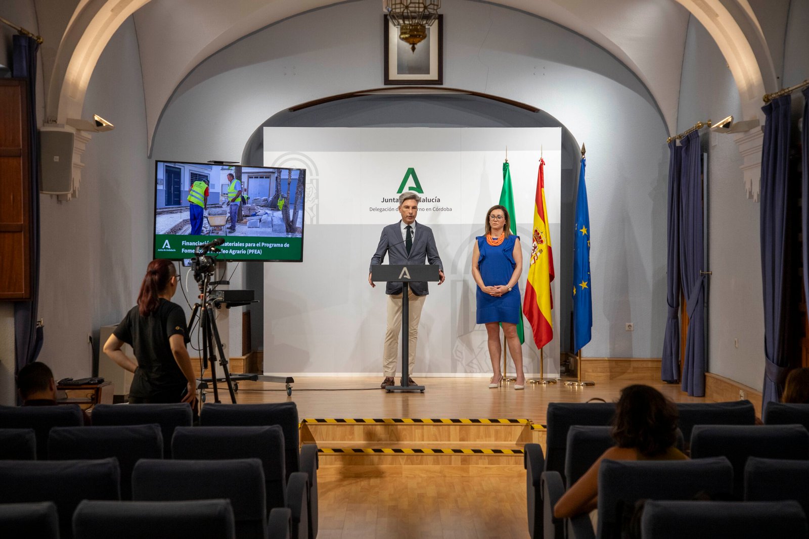 La Diputación de Córdoba y la Junta de Andalucía destinan 13’6 millones de euros a la adquisición de materiales del PFEA 2025