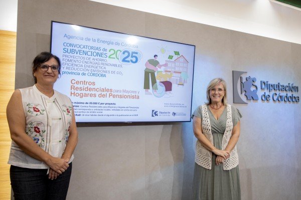 La Diputación destina 300.000 euros a la mejora de la eficiencia energética de residencias de mayores y hogares del pensionista de la provincia