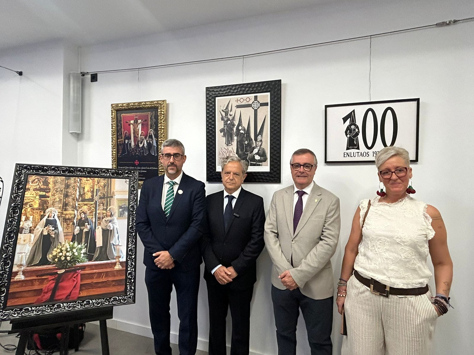 ‘Los Enlutaos’ ponen fin a los actos con motivo de la celebración de su centenario