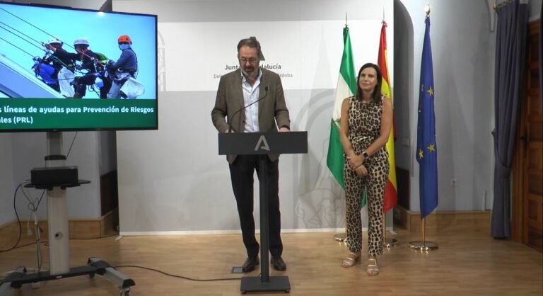 La Junta ofrece a las pymes cordobesas incentivos de hasta 15.000 euros para mejorar la seguridad laboral