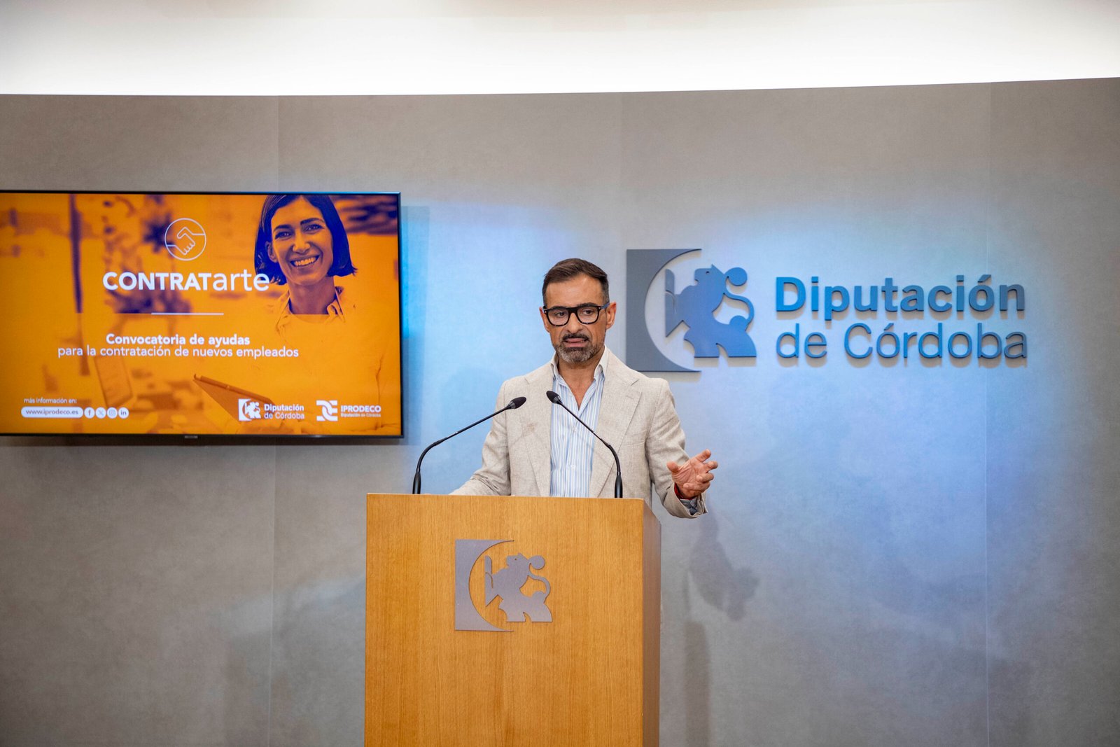 La Diputación abre el plazo para solicitar las ayudas ‘Contratarte 2025’, destinadas al fomento del empleo estable