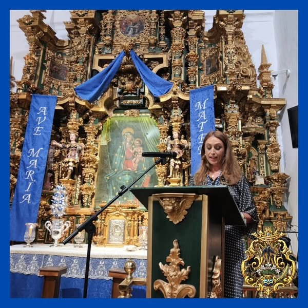 Emoción y testimonio de vida, en el pregón de Inmaculada Espinosa a la Virgen de Guadalupe de Baena