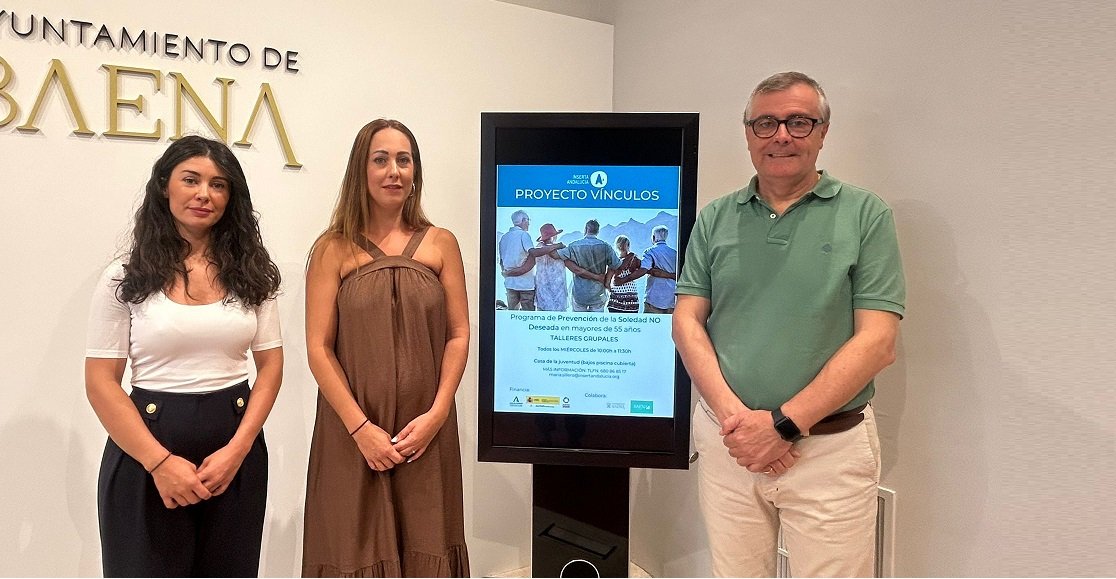Baena inicia un programa de prevención de la soledad para la mejora de la calidad de vida de sus vecinos