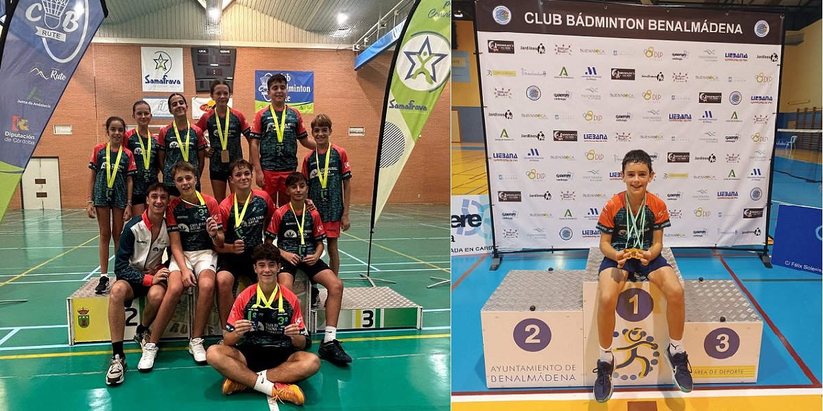 El Club Bádminton Baena regresa a las pistas “a lo grande” con 12 medallas en dos citas provinciales y regionales