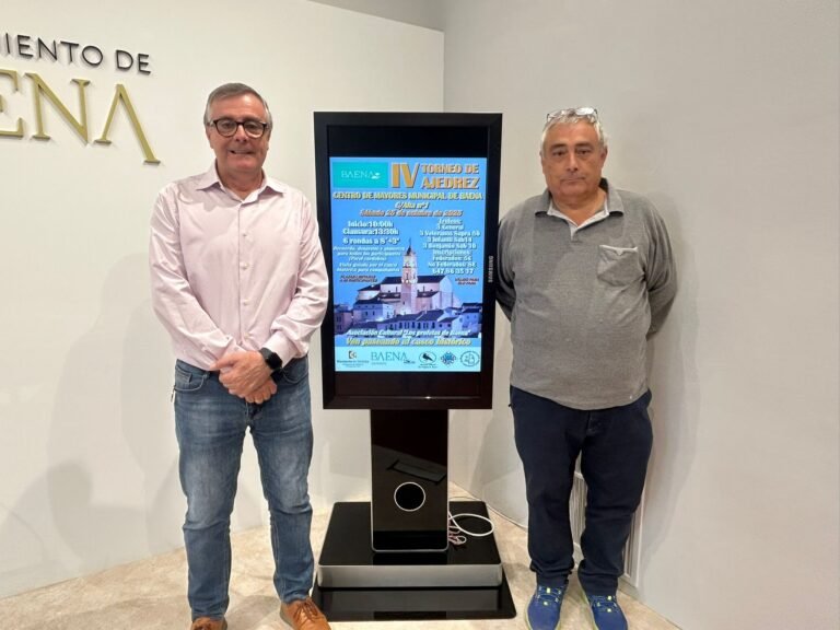 El Centro Municipal de Mayores celebra su IV Torneo de Ajedrez el próximo 25 de octubre