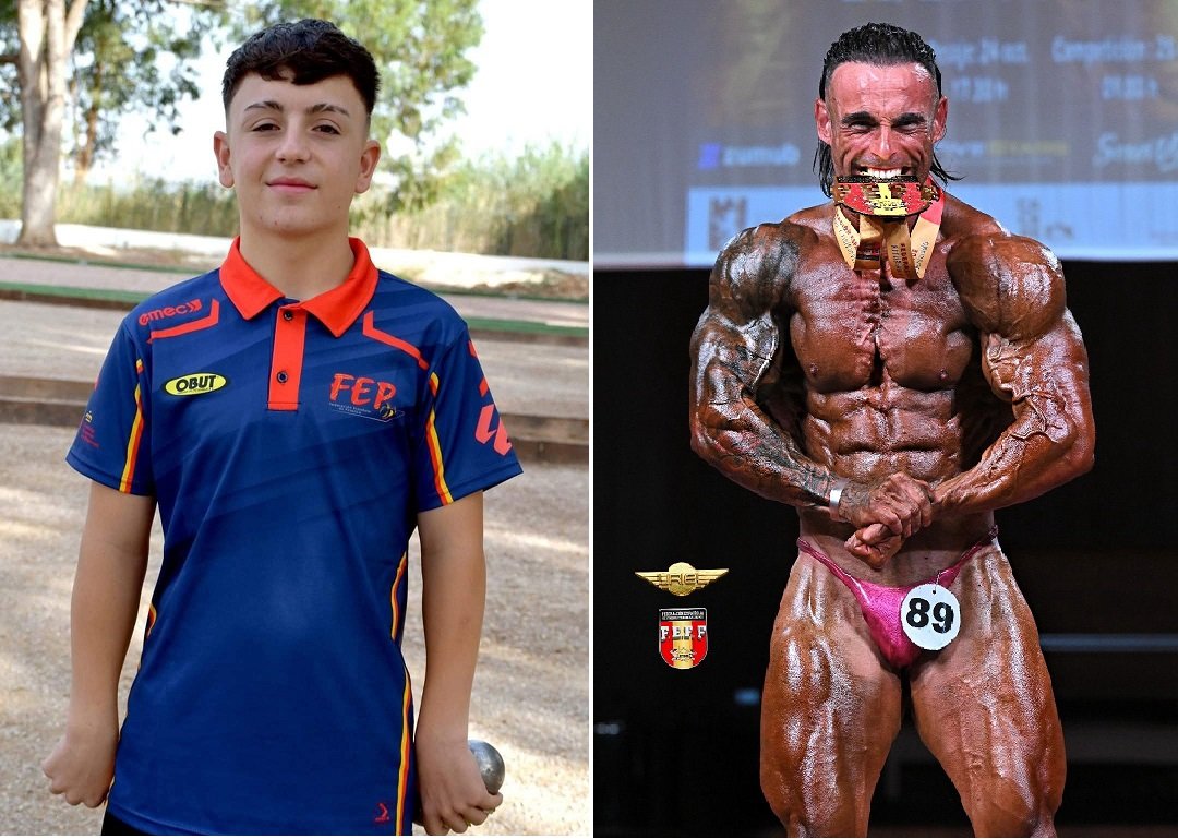 Los deportistas baenenses Junior Moral y Paco Moyano siguen ampliando su brillante palmarés de éxitos 