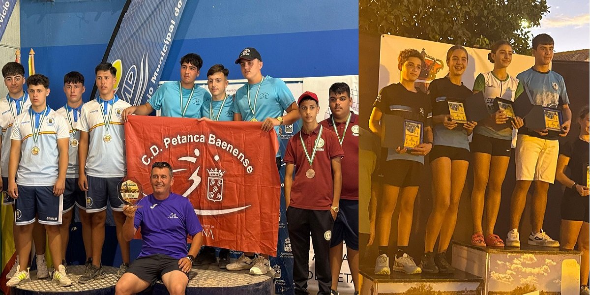 La cantera del deporte baenense se reivindica con importantes éxitos a nivel andaluz