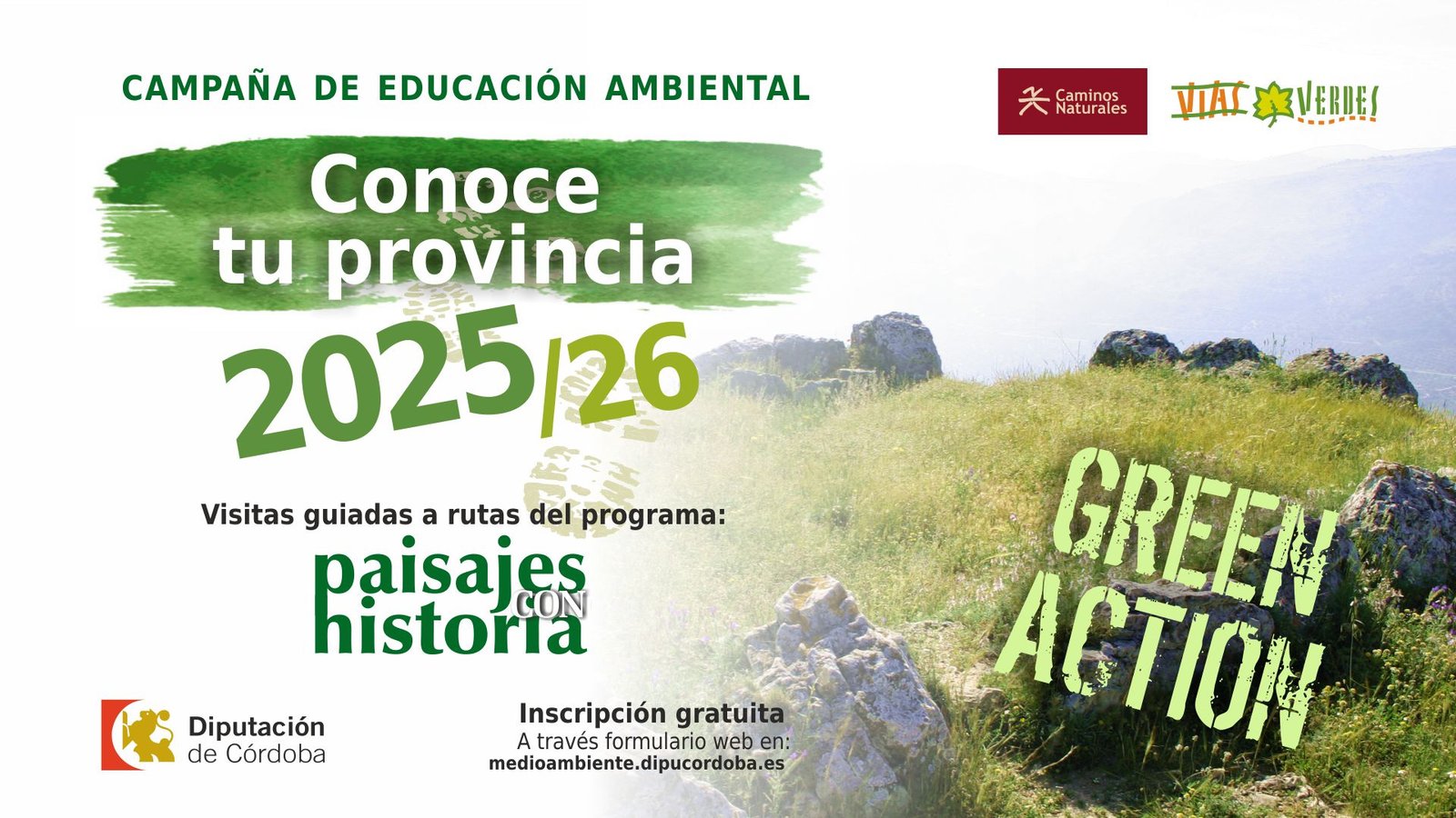 La campaña de educación ambiental ‘Conoce tu provincia’ llegará a Baena el 16 de noviembre