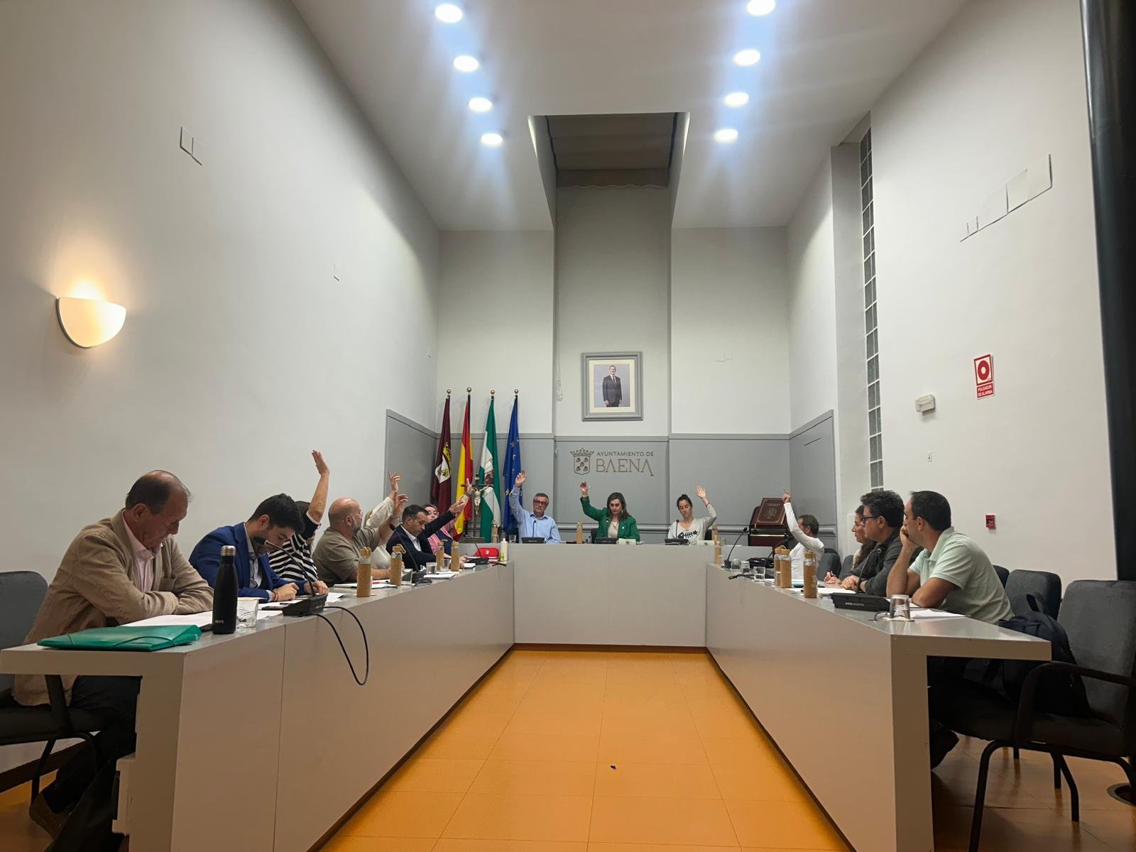 El Pleno de Baena saca adelante la congelación de las ordenanzas fiscales para 2026