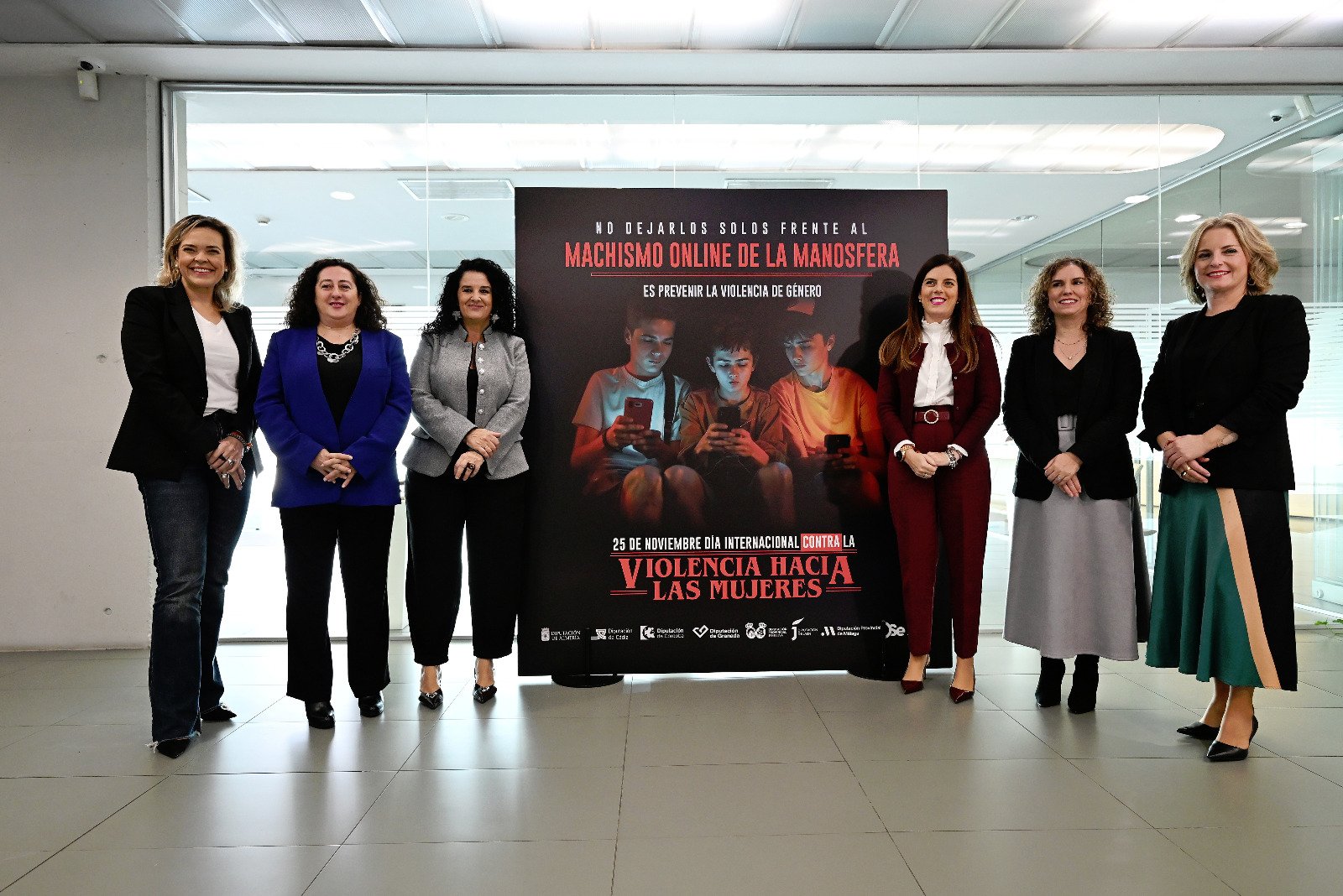 Las ocho diputaciones andaluzas se unen por el 25N para educar en igualdad y prevenir el machismo online