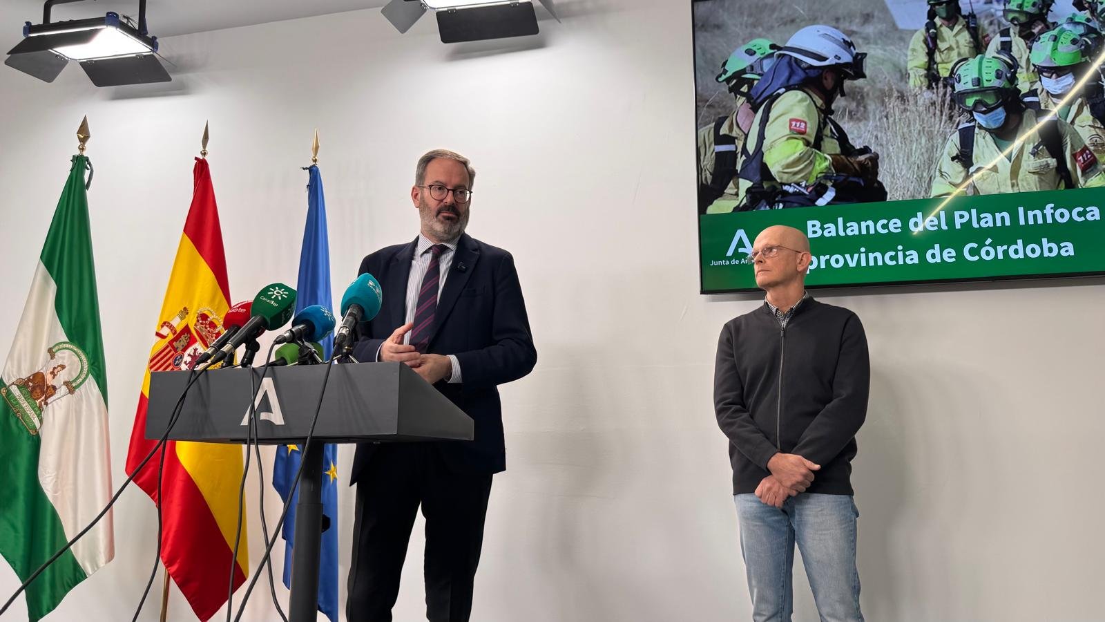 La Junta cierra la campaña del INFOCA en Córdoba con 498 hectáreas afectadas