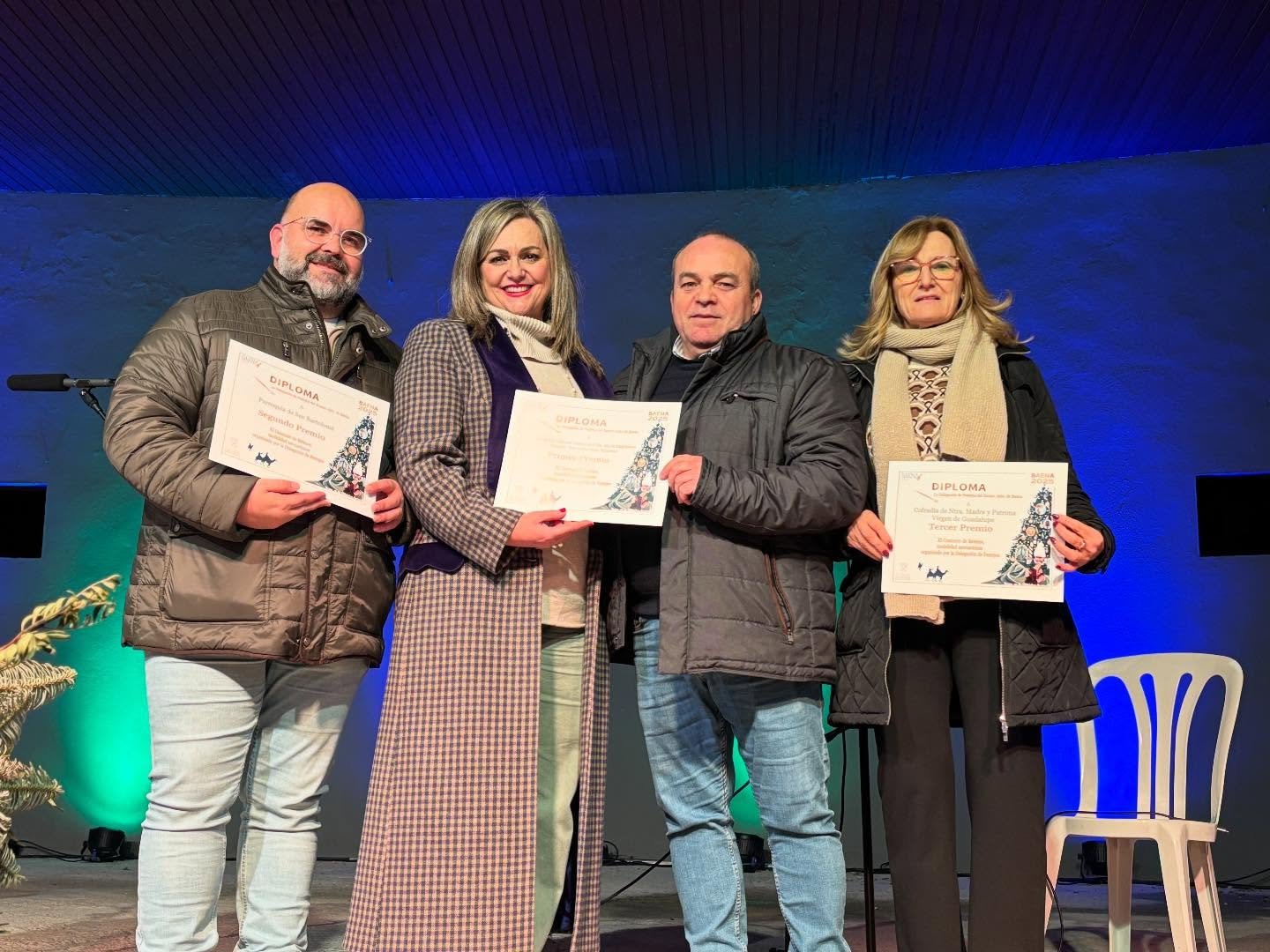 La hermandad de la Magdalena y Mariano Mata, ganadores del XI Concurso de Belenes ‘Ciudad de Baena’