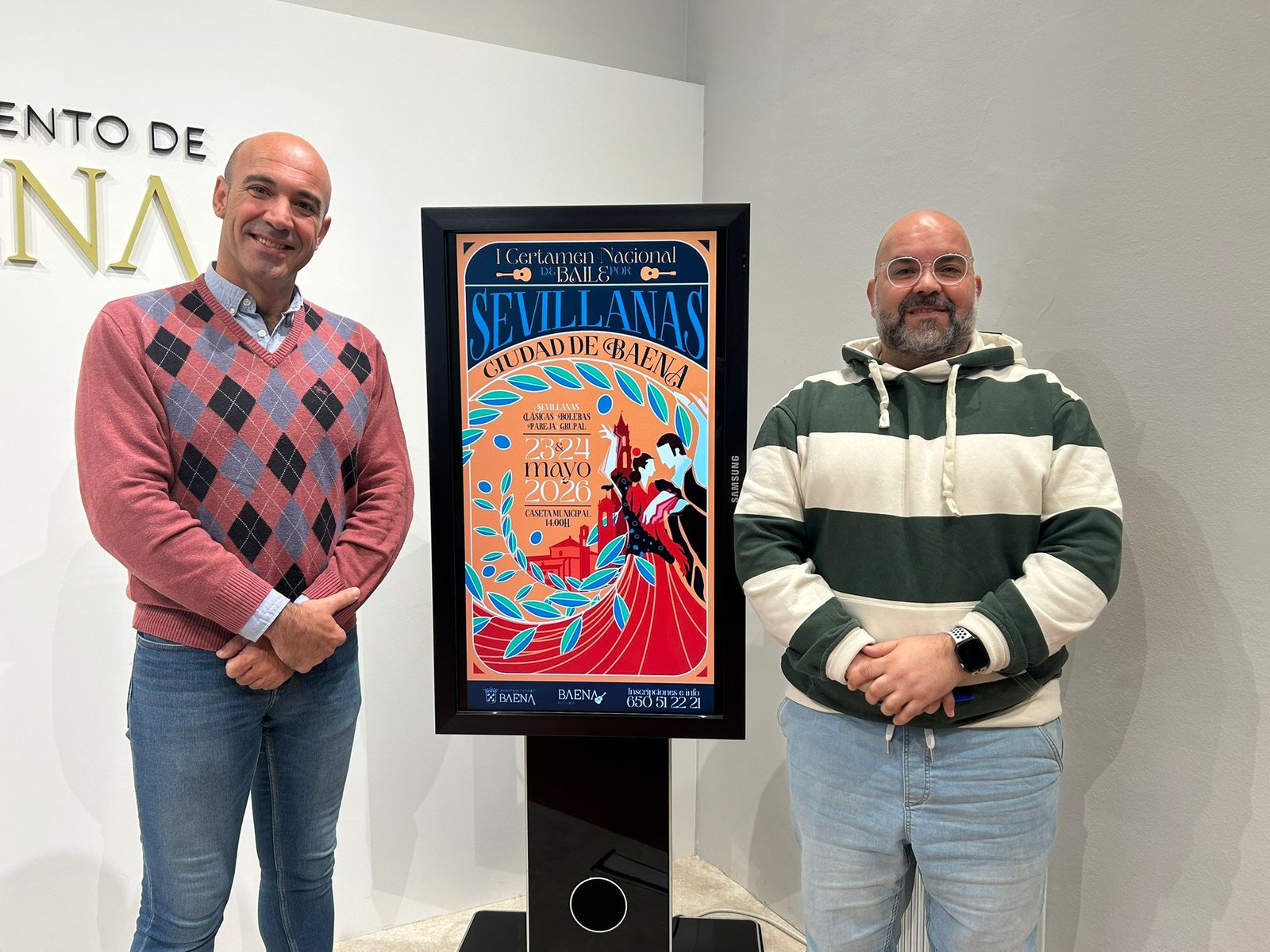 Baena acogerá el I Certamen Nacional de Baile por Sevillanas los próximos 23 y 24 de mayo de 2026