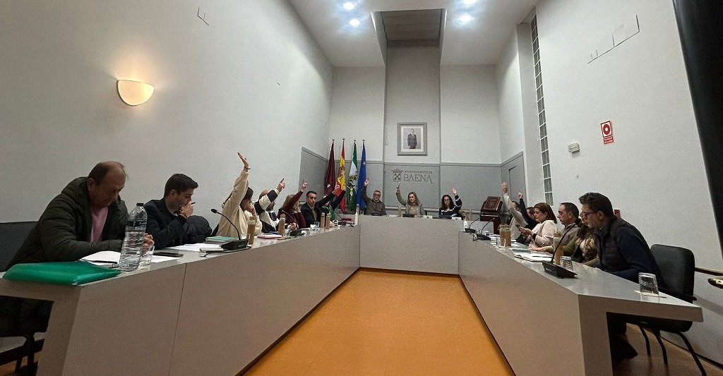 El equipo de gobierno aprueba en solitario el presupuesto general de Baena para el año 2026