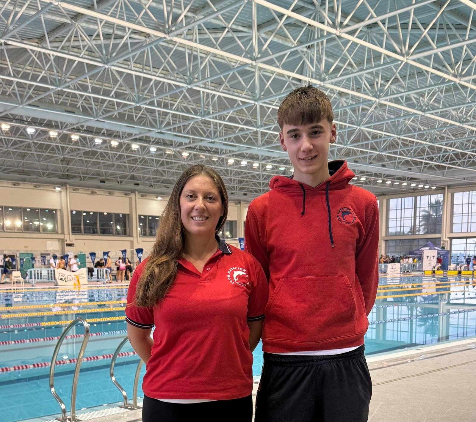 Francisco Javier Santano consigue marca mínima en los 100 m. libres para el Campeonato de España Junior de Natación