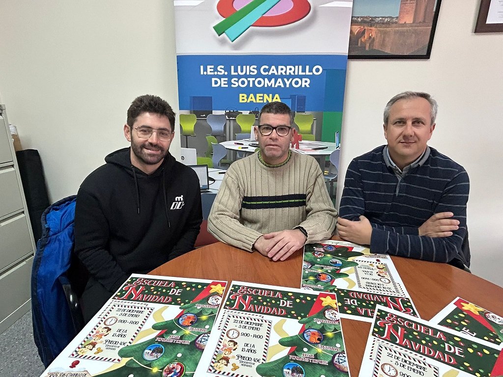 El Ampa del IES Luis Carrillo de Sotomayor organiza la II Edición de la Escuela de Navidad para niños de 1 a 15 años