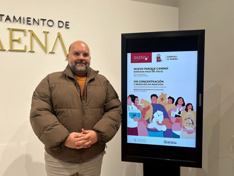 Baena organiza una gymkana y la tradicional bendición de mascotas para celebrar el Día de San Antón