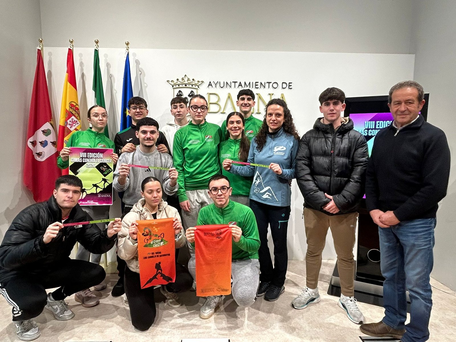 El IES ‘Luis Carrillo de Sotomayor’ presenta su VIII Proyecto ‘Cimas contra el Cáncer’