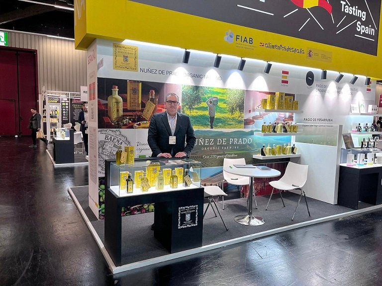 Los AOVE’s ecológicos de Núñez de Prado presentes en la Feria Internacional Biofach 2026