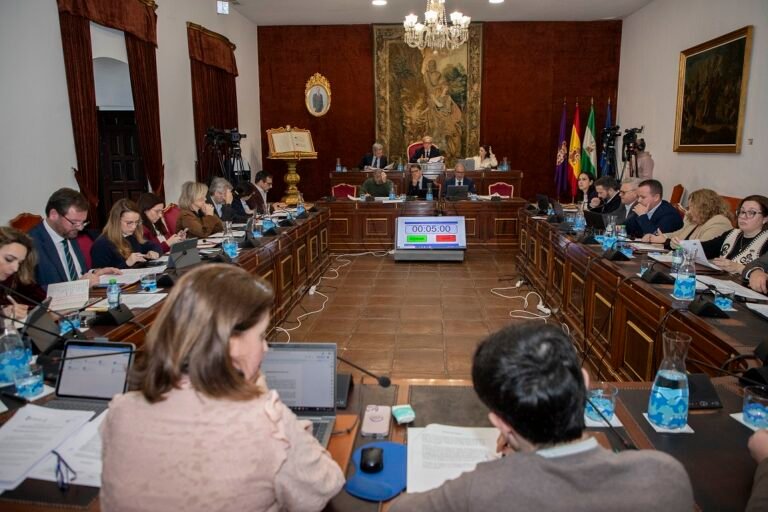 El Pleno de la Diputación aprueba la activación de 1.100.000 euros para actuaciones urgentes tras el temporal