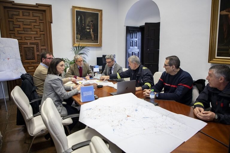 La Diputación de Córdoba mantiene activo el plan de emergencias para abordar las consecuencias del temporal en la provincia