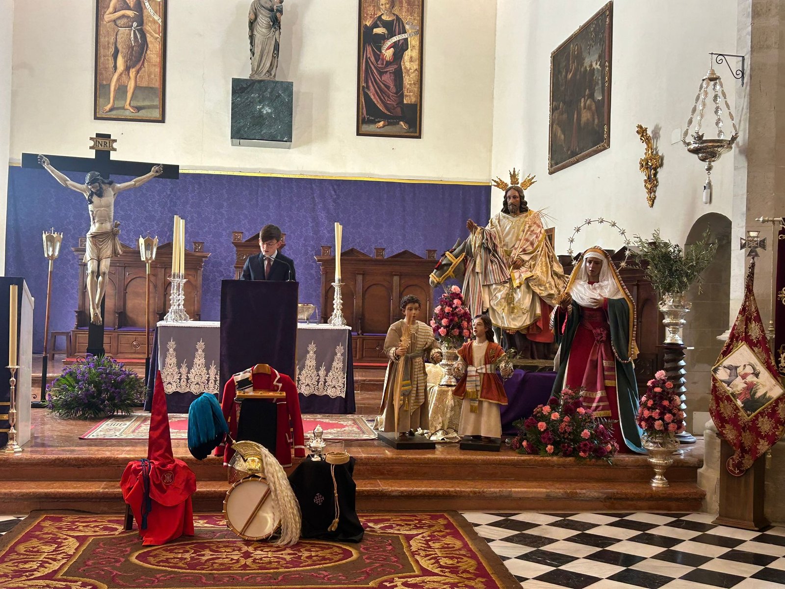 Emoción y fe en el IX Pregón Infantil del joven cofrade Pepe Vacas