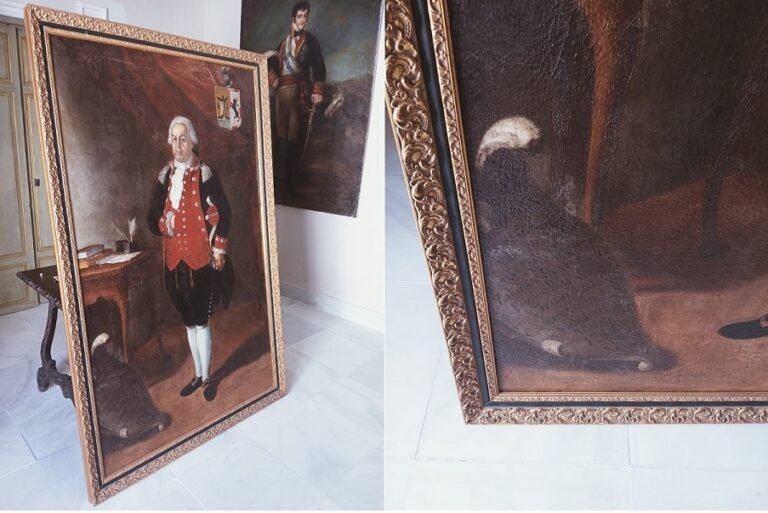 Regresa a Baena una pintura inédita de Antonio María de Monroy