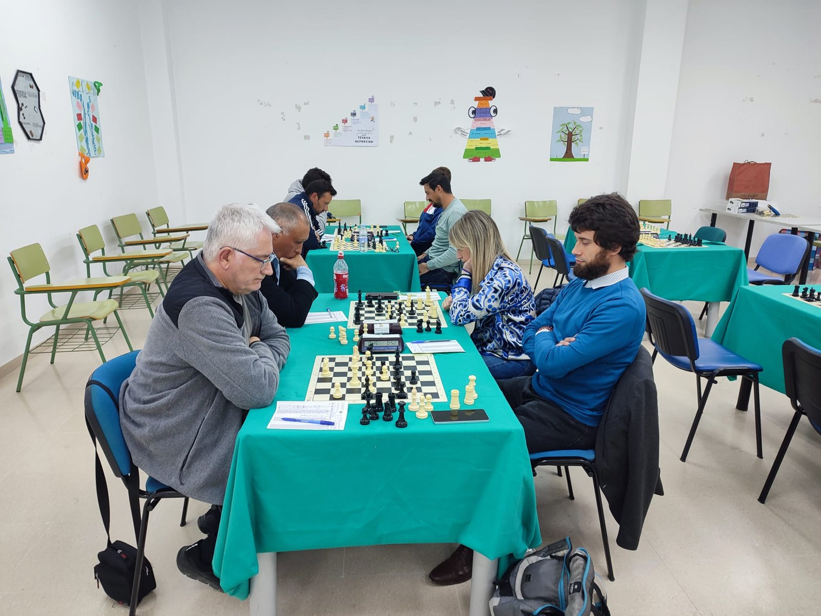 El Club Ajedrez ‘Ruy López A’ de Baena mantiene la categoría de Preferente en la última jornada del Campeonato Provincial por Equipos