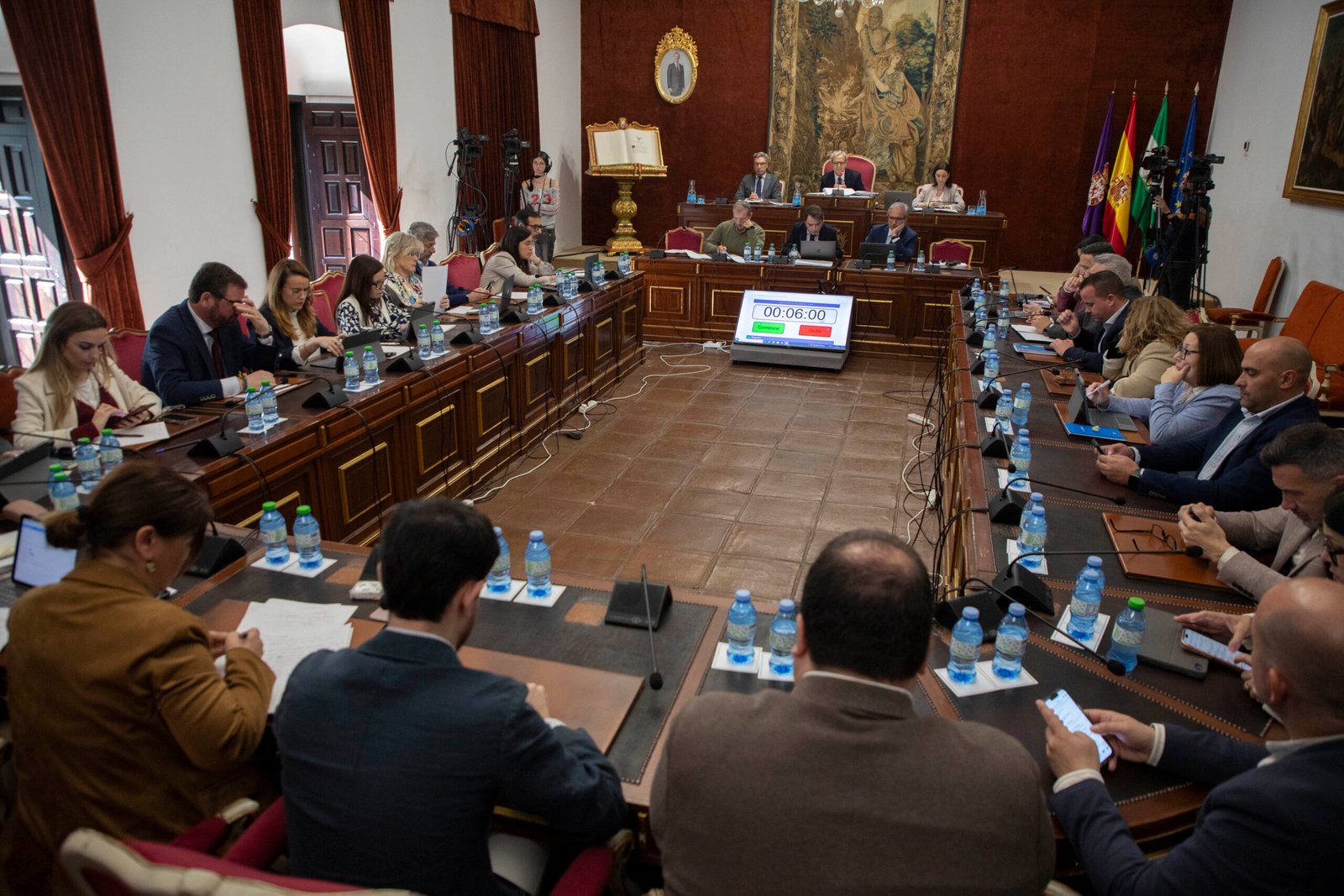 El Pleno de la Diputación de Córdoba aprueba el presupuesto para 2026 con casi 523 millones de euros