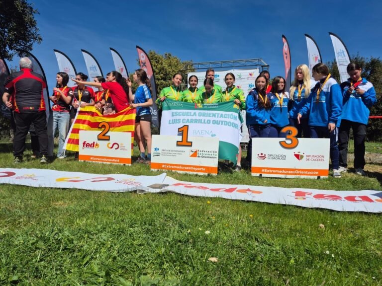 ‘Doblete’ histórico para el IES ‘Luis Carrillo de Sotomayor’ en el Campeonato de España Escolar de Orientación