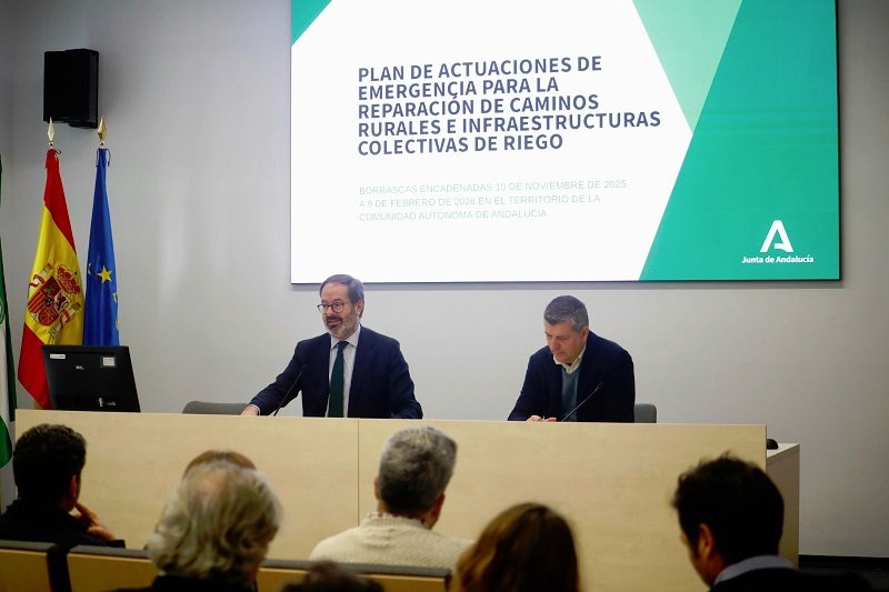 La Junta presenta el Plan de Actuación en Caminos para reparar los daños por temporales