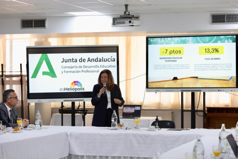 La Junta refuerza la Formación Profesional con más de 30.000 nuevas plazas para el curso 2026/27