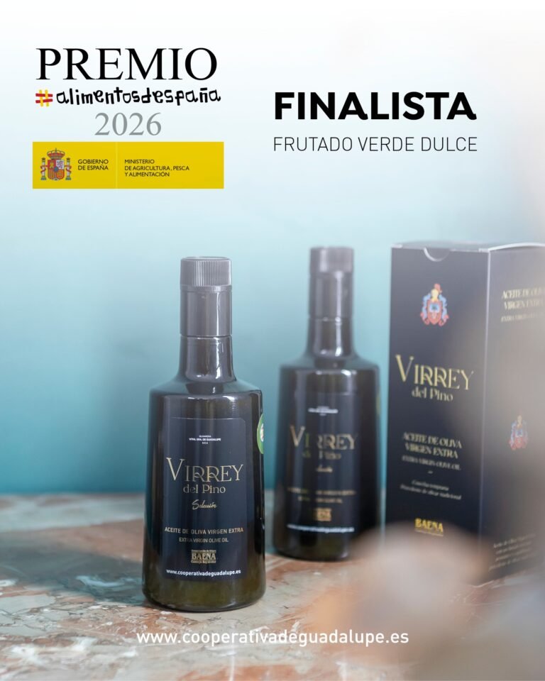 Los Premios ‘Alimentos de España’ reconocen la calidad del AOVE de la cooperativa ‘Ntra. Sra. de Guadalupe’ de Baena