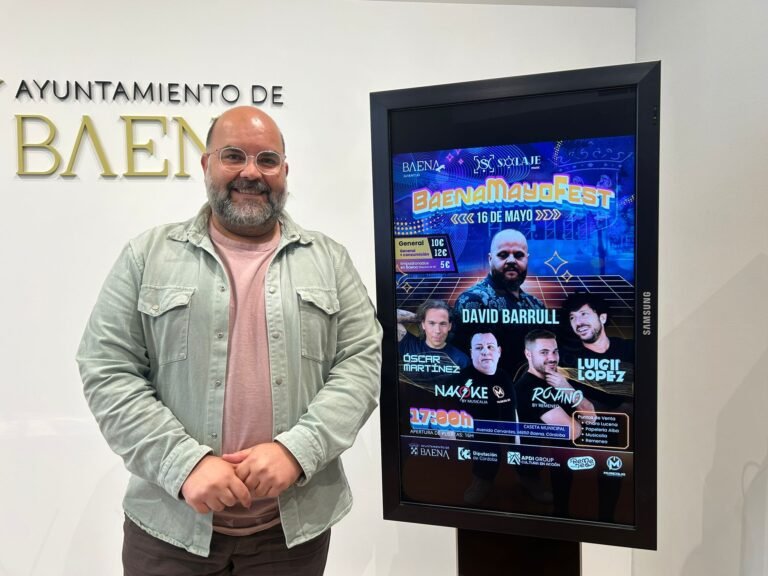 Baena estrena su propio festival musical con ‘BaenaMayoFest’ el próximo 16 de mayo