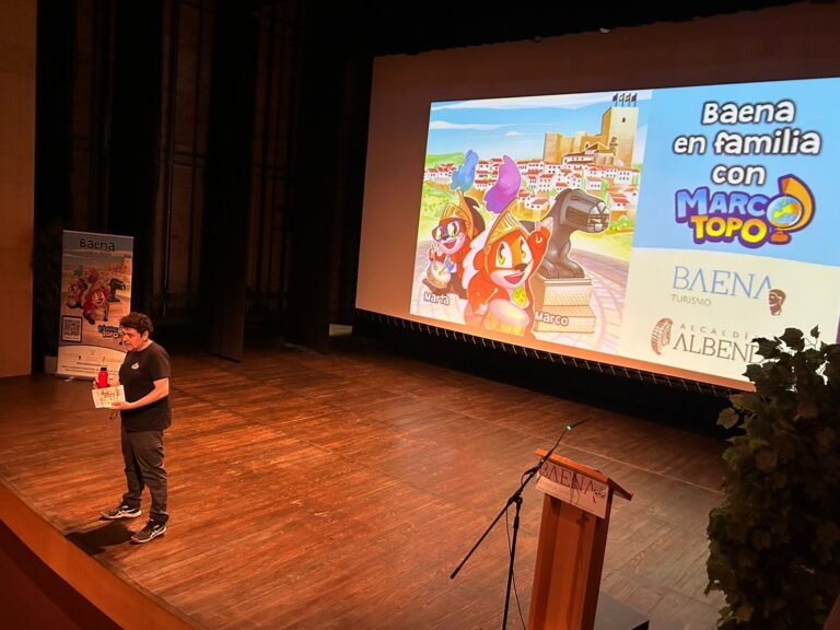 Baena refuerza su apuesta por el turismo familiar con la incorporación de ‘Marco Topo’