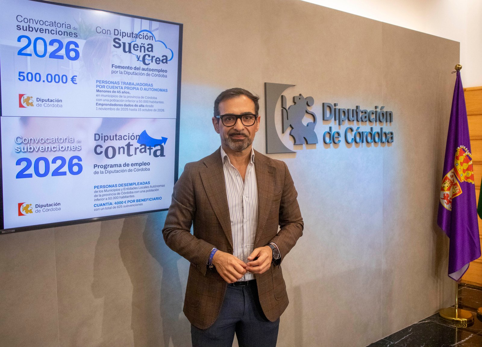 La Diputación de Córdoba abre la convocatoria de ayudas al fomento de la inserción laboral y del autoempleo en zonas rurales