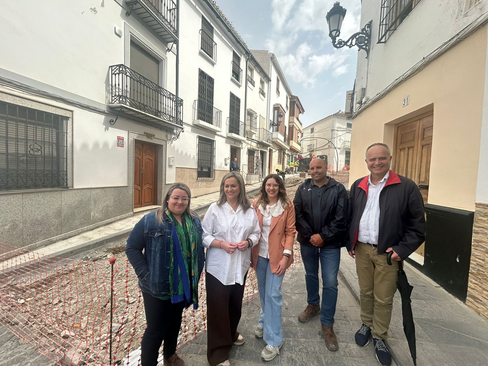 Iniciadas las obras de la calle Amador de los Ríos con una inversión cercana al medio millón de euros