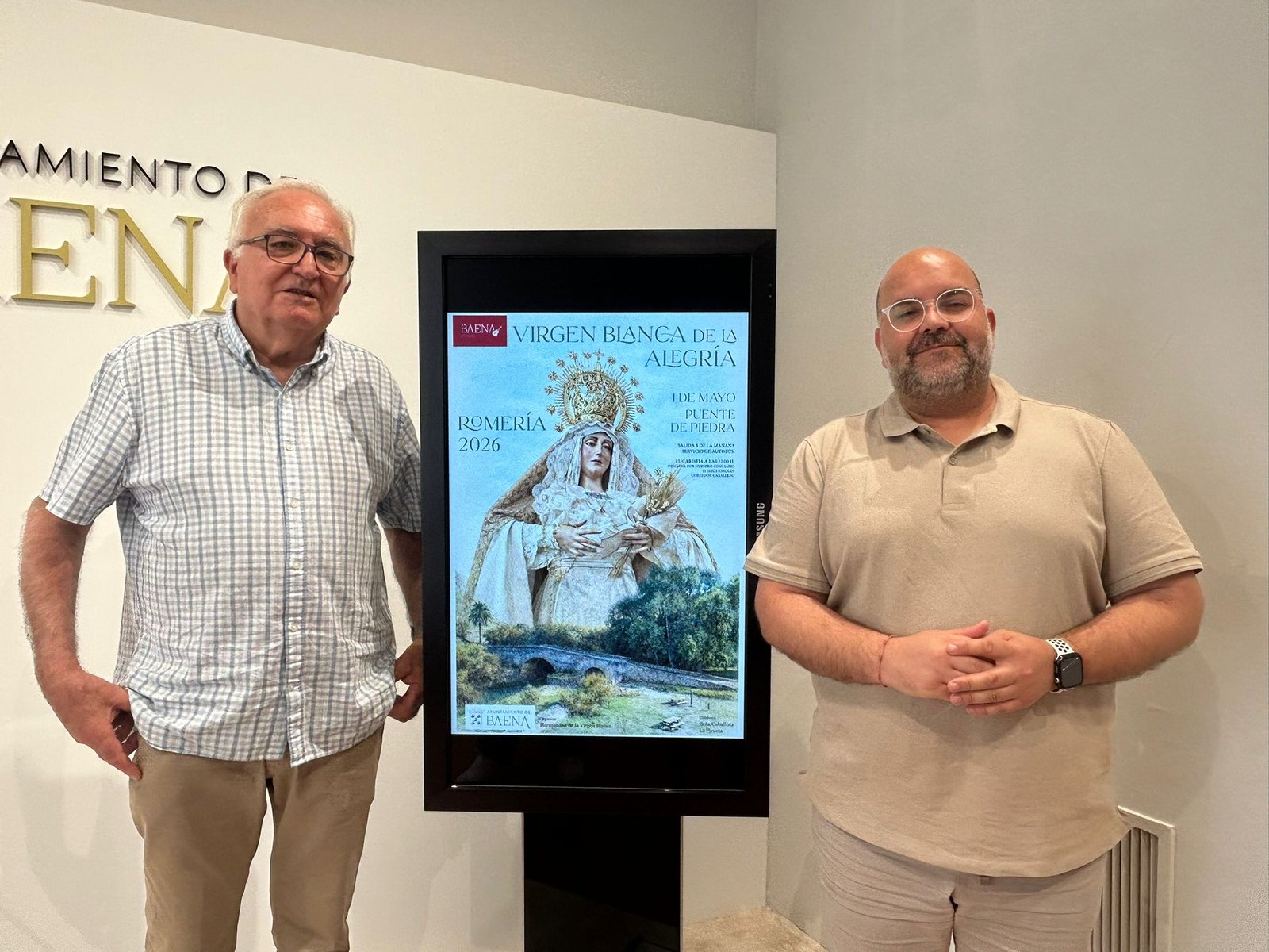 El Puente de Piedra acogerá la 38ª Romería de la Virgen Blanca de la Alegría el próximo 1 de mayo