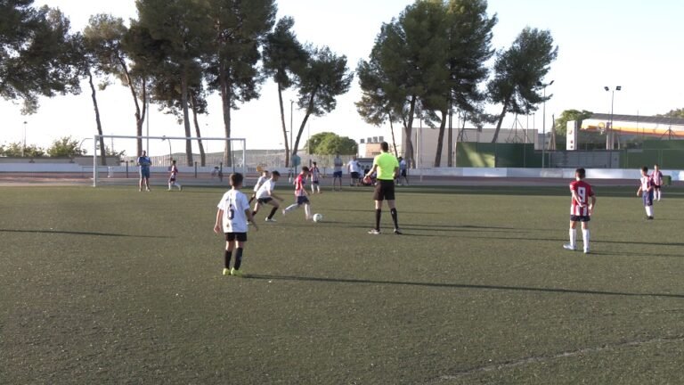 Emocionante última jornada de liga para los dos equipos baenenses de fútbol-7 benjamín
