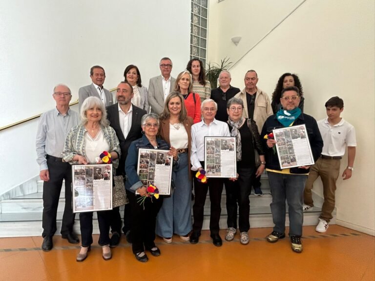 Baena rinde homenaje a Francisco Fuentes Ruiz, baenense superviviente de los campos nazis