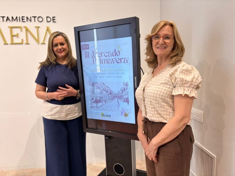 Baena presenta el ‘III Mercado de Primavera’ para dinamizar el centro histórico y el comercio local